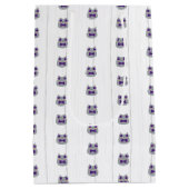 Baby Boy Horned Frog Lila Mittlere Geschenktüte (Rückseite)