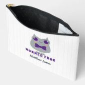 Baby Boy Horned Frog Lila Zubehörtasche (Offen)