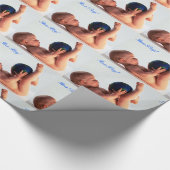 Baby Boy Image für Duschverpackungspapier Geschenkpapier (Ecke)