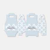 Baby Boy Individuelle Name Blue Christening Vielen Geschenkschachtel (Ungefaltet)