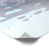 Baby Boy Intricate Kinderzimmer Poster (Ecke)