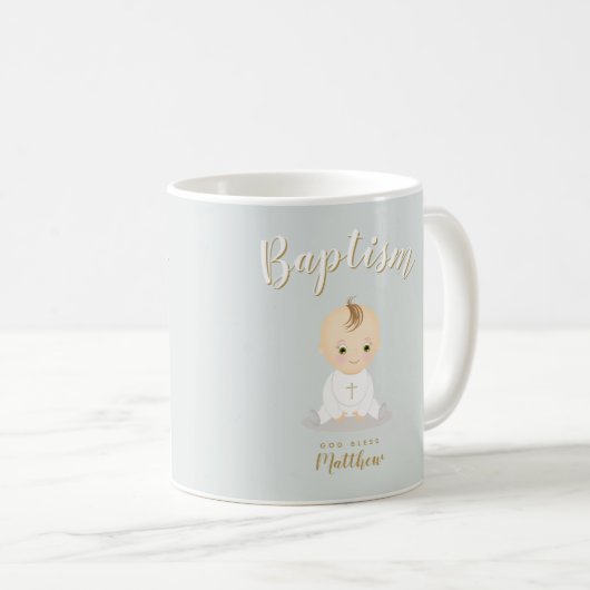 Baby Boy Kaffeetasse (VorderseiteRechts)