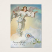 Baby Boy Katholische Beerdigungskarte - (Vorderseite)