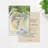 Baby Boy Katholische Beerdigungskarte - (Schreibtisch)