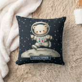 Baby Boy Kinderzimmer Kissen mit Astronaut Teddy B (Decke)