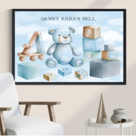 Baby Boy Kinderzimmer Poster