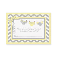 Baby Boy Krawatte Diaper Raffle Ticket