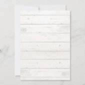 Baby Boy Langstreckendusche per Post Einladung (Rückseite)