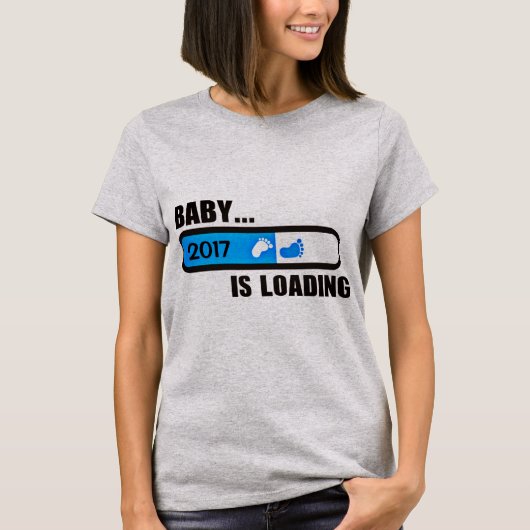 Baby Boy Loading T-Shirt (Vorderseite)