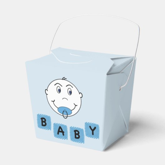 Baby Boy Mischief Face Geschenkschachtel (Vorderseite)