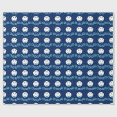 Baby Boy mit Binky Geschenkpapier (Flach)