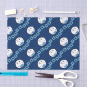 Baby Boy mit Binky Seidenpapier (Handwerk)