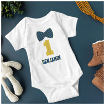 Baby Boy Name Eine Liebe Bow Krawatte Blue