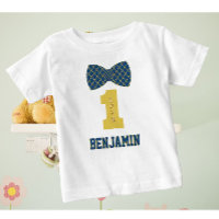 Baby Boy Name Eine Liebe Bow Krawatte Blue