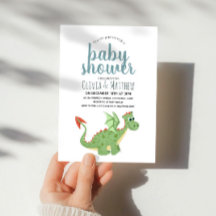 Baby Boy Niedlich und moderne Green Dragon Baby Du