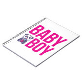 Baby Boy Notizblock (Linke Seite)