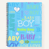 Baby Boy Notizblock (Vorderseite)