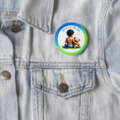 Baby Boy of color Tante zu Baby Shower Button (Beispiel)
