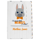 Baby Boy Orange Donkey Mittlere Geschenktüte (Vorderseite)