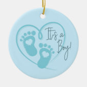 Baby Boy Ornament (Vorne)