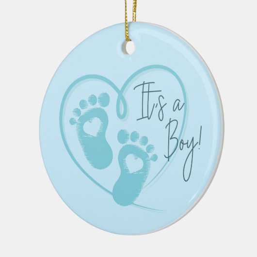 Baby Boy Ornament (Links)