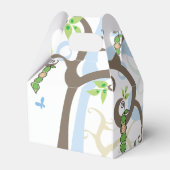 Baby Boy Pee in einer Pod Whimsical Garden Geschen Geschenkschachtel (Rückseite)