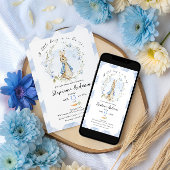 Baby Boy Peter Rabbit Kinderdusche Einladung