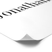 Baby Boy Pirate Willkommenspital Doster Poster (Ecke)