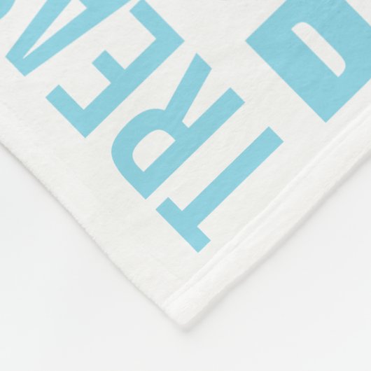 Baby Boy Princely Fleece Blanket (Ecke)