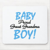 Baby Boy Proud Great Oma Mousepad (Vorne)