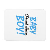Baby Boy Proud Schwester Geschenke Magnet (Horizontal)
