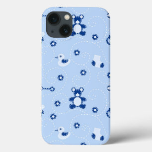 Baby-boy Quilt Pattern Case-Mate iPhone Hülle