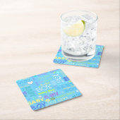 Baby Boy Rechteckiger Pappuntersetzer (Vor Ort)