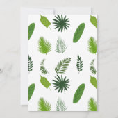 Baby Boy Safari Animals Lion Cub Baby Dusche Einladung (Rückseite)