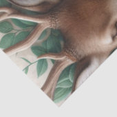 Baby Boy Schlafen mit Gewebepapier für Waldtiere Seidenpapier (Detail)