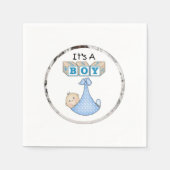 Baby Boy Serviette (Vorderseite)