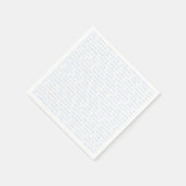 Baby Boy Serviette (Ecke)