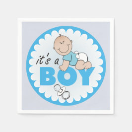 Baby Boy Serviette