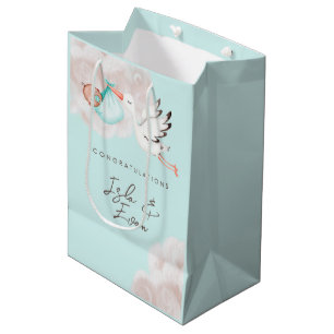 Baby Boy Showbeutel Mittlere Geschenktüte