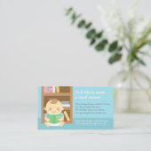 Baby Boy Showbuchkarte Begleitkarte (Stehend Vorderseite)