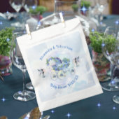 Baby Boy Shower Bash Blueberry Geschenktütchen