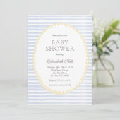 Baby Boy Shower Invitation Einladung (Stehend Vorderseite)