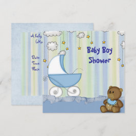 Baby Boy Shower Invite Einladung