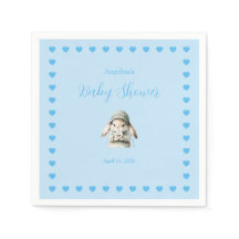Baby Boy Shower Servietten