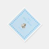 Baby Boy Shower Servietten (Ecke)