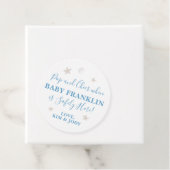 Baby Boy Silver Stars Pop, wenn sie Pop Geschenkanhänger (Beispiel)