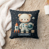 Baby Boy Space Pillow mit Individuelle Name Teddy Kissen (Decke)