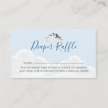 Baby Boy "Special Delivery" Duschkabine Windelwann