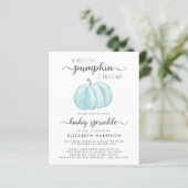 Baby Boy Sprinkle by Mail Blue Pumpkin (Stehend Vorderseite)