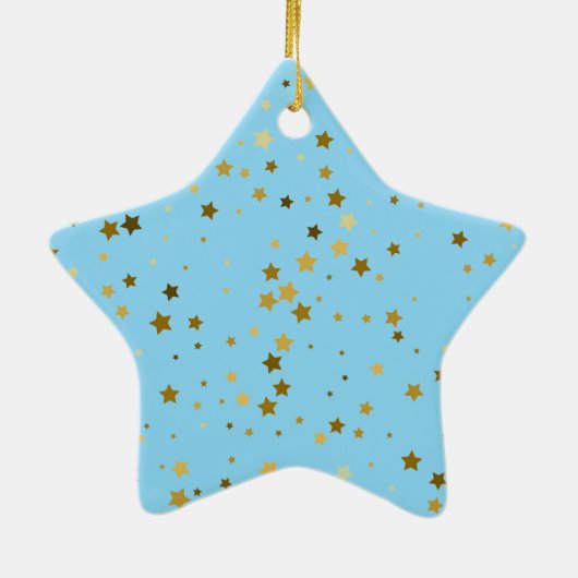Baby Boy Star Ornament (Hinten)